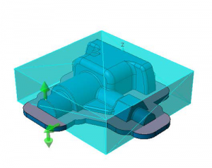 VISI Machining: Automatische Rohteildefinition